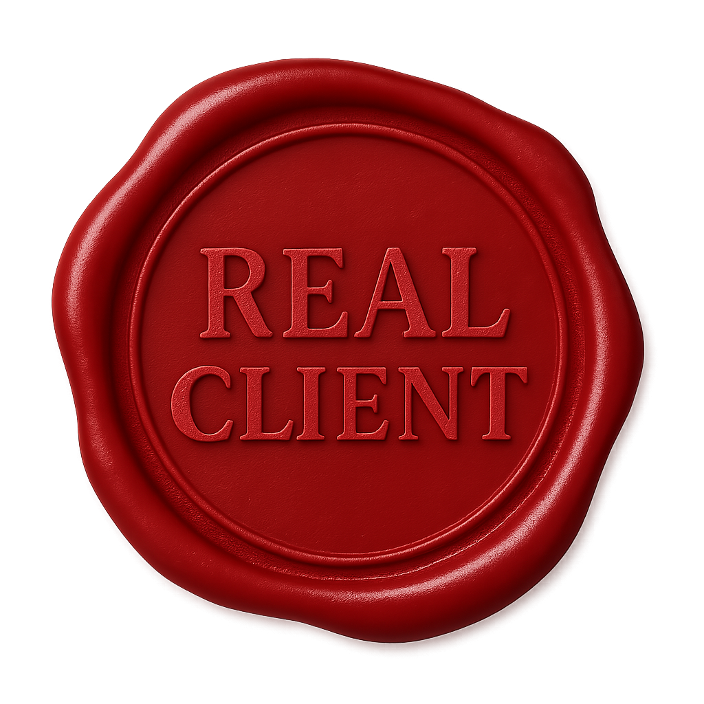 Real Client stamp
